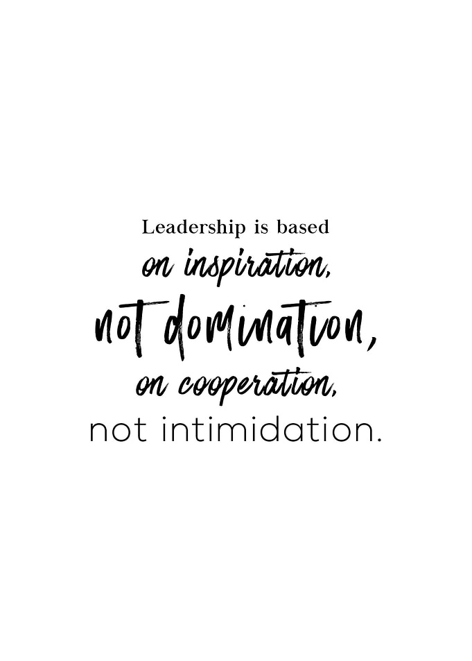 Leadership Quotes Wall Art
