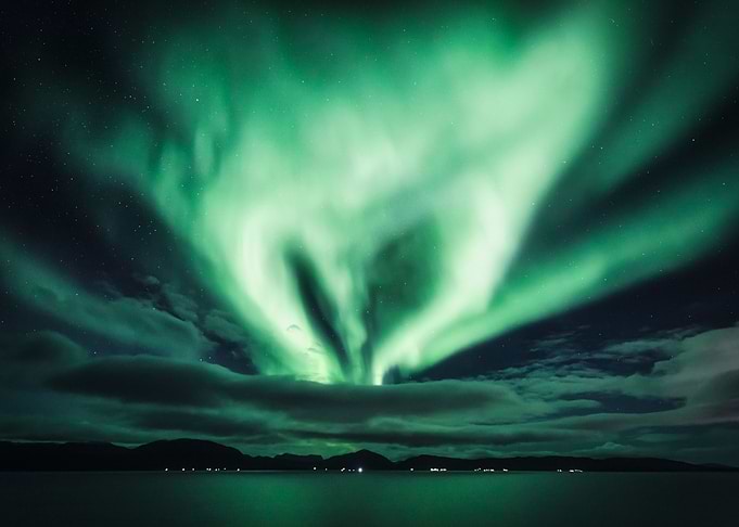 Heart Shaped Aurora