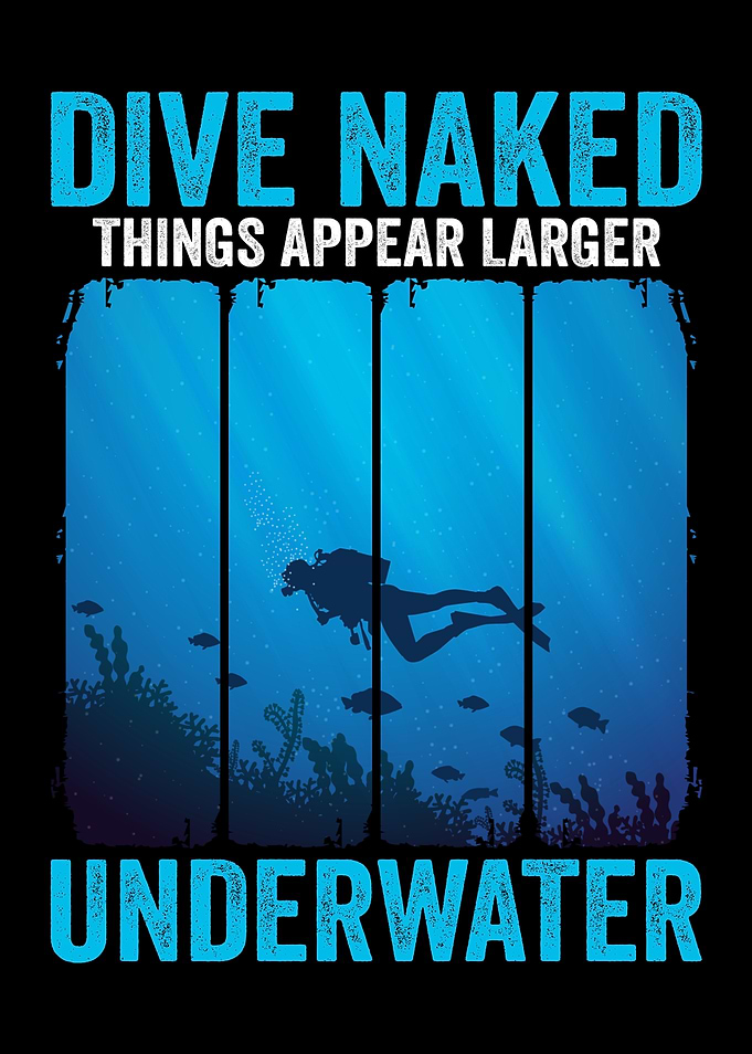 Dive Naked Funny Divers