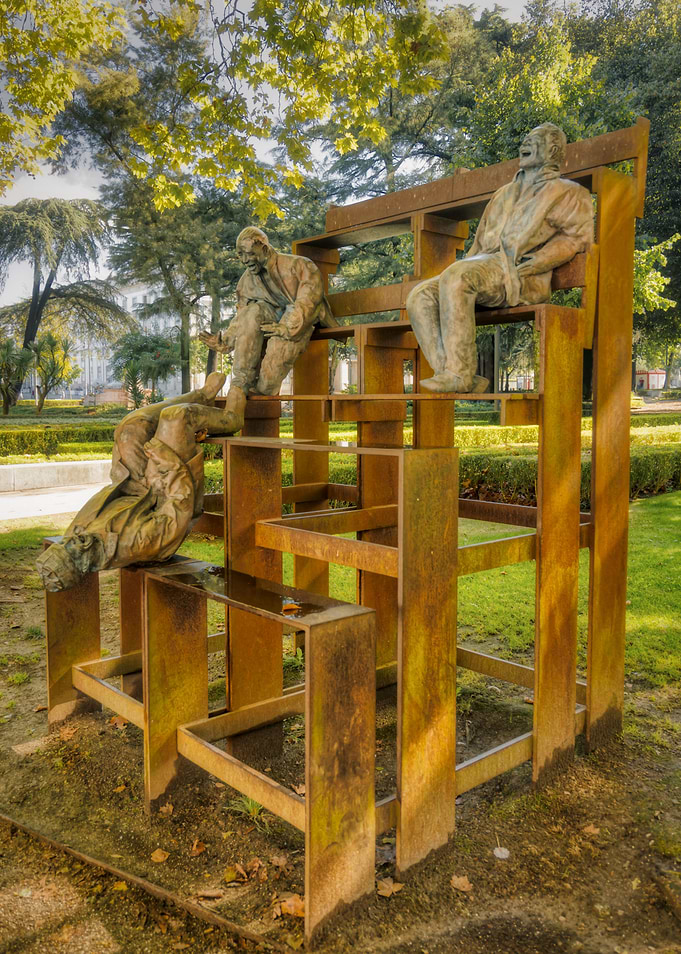 The mocking sculptures Set