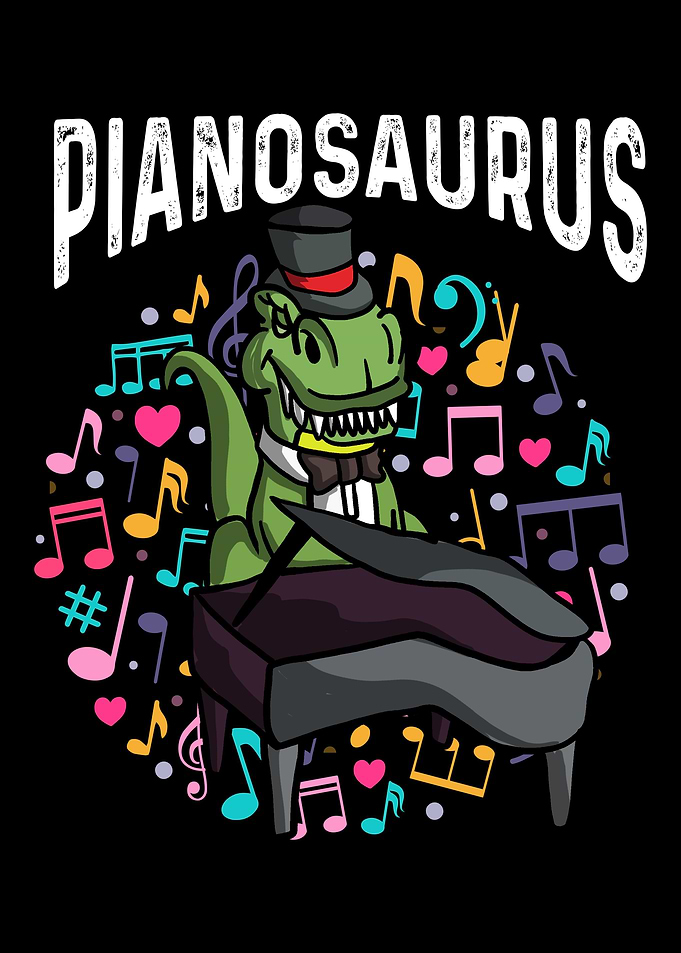 Playing Piano Pianist Gift