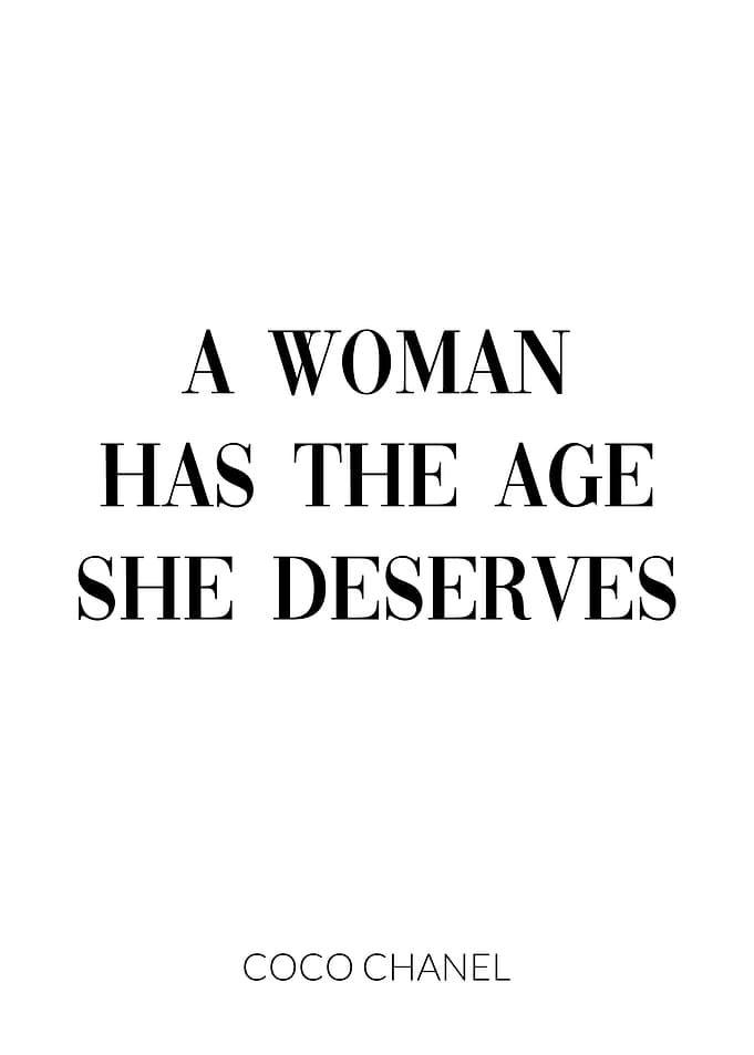 Coco Chanel Quote