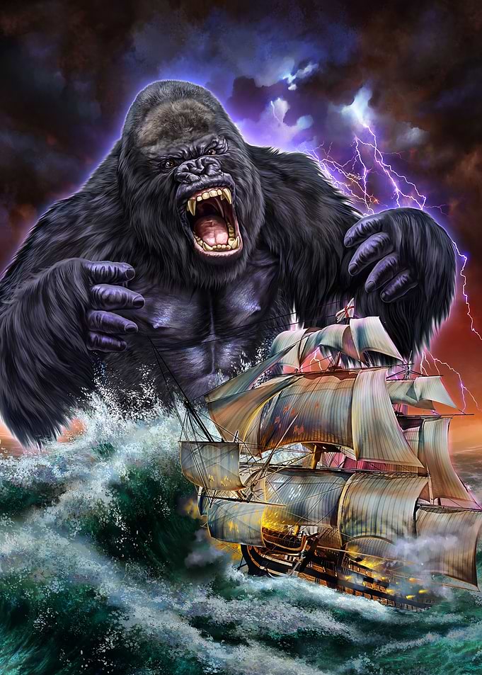 Monster Gorilla Kraken