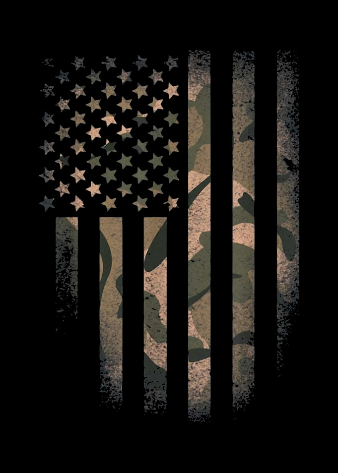 Camo American Flag