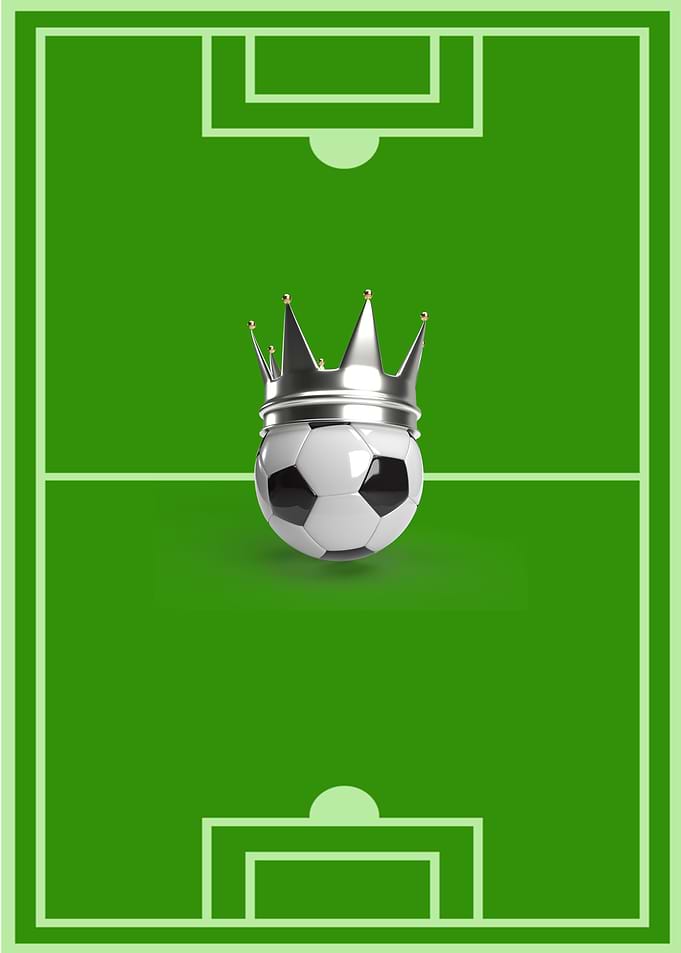 Football Field with Crown