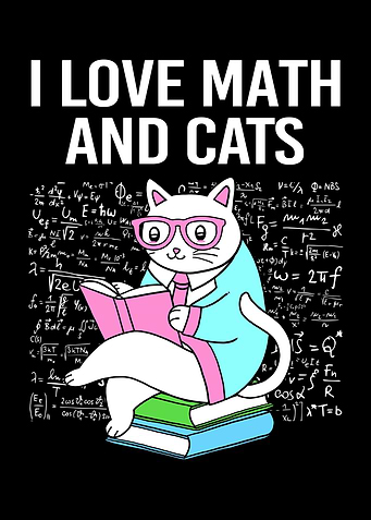 I Love Math And Cats