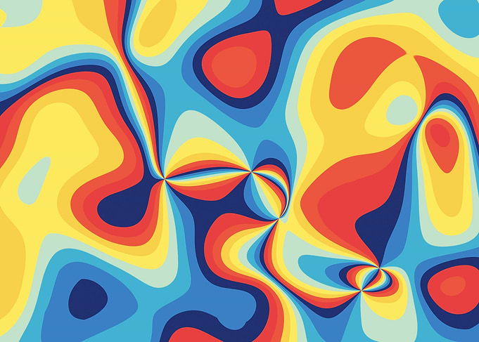 Miro painting curvy pop pa