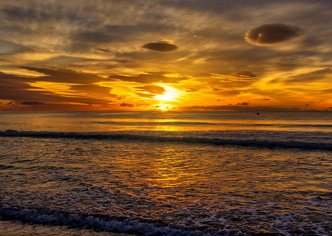Sunsets Beach Landscapes