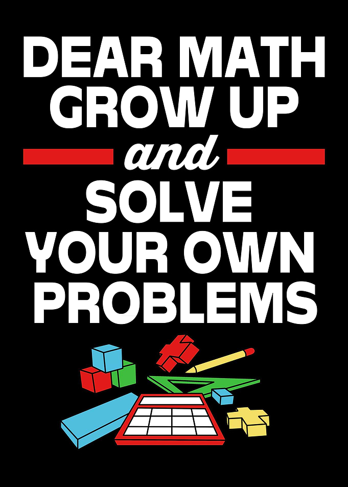 Dear Math Funny