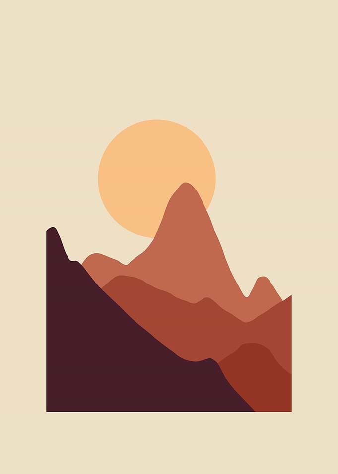Minimalist Landscape Art