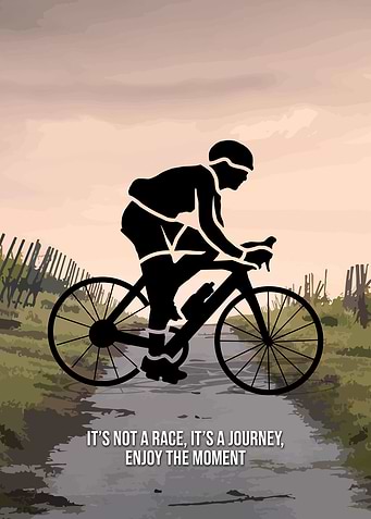 Cycling Wall Art Decor