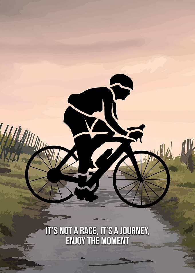 Cycling Wall Art Decor
