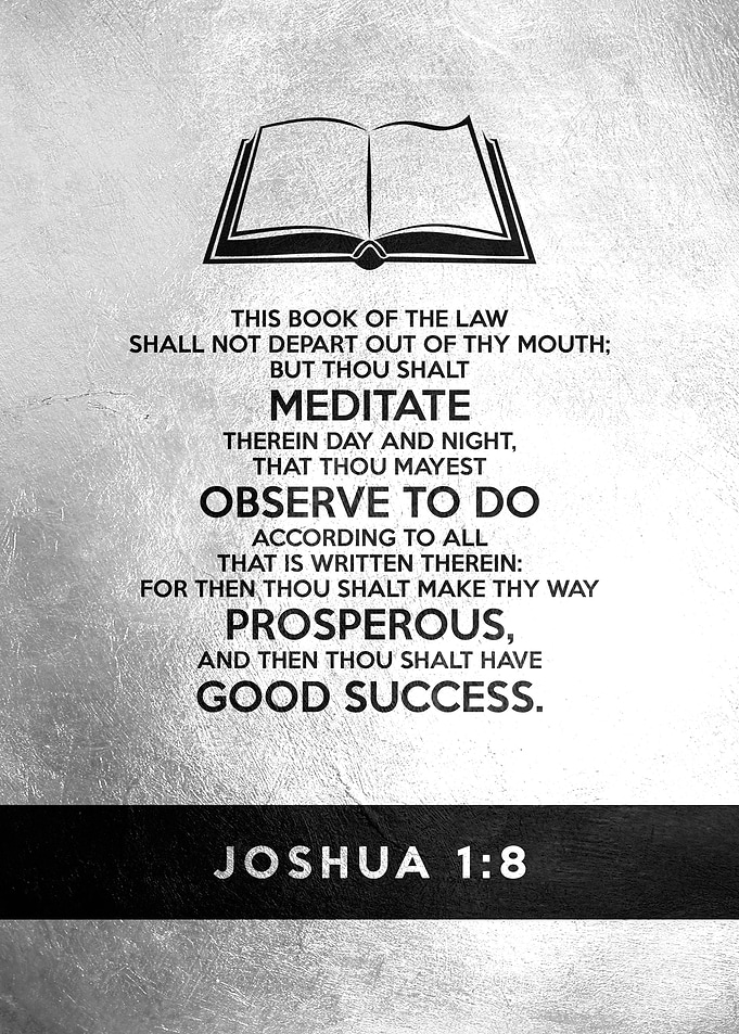 Joshua 1 8