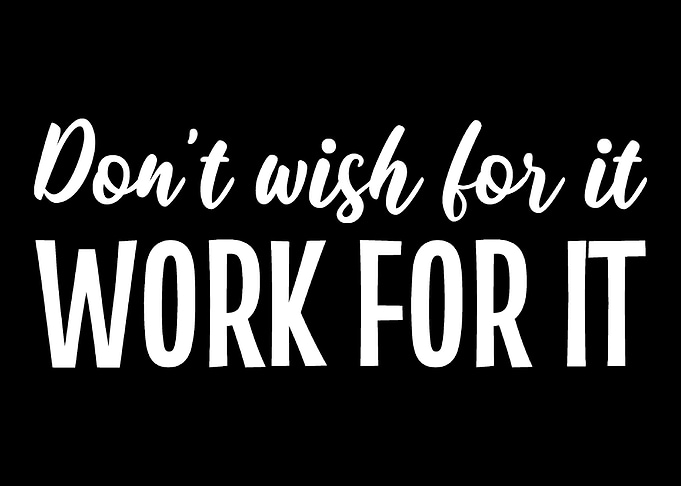 Work it Motivated Person G