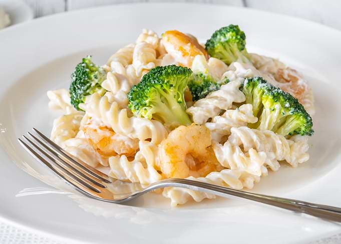 Prawn pasta