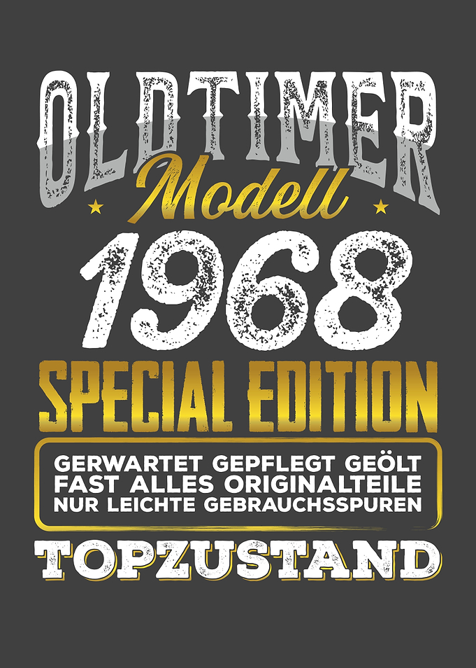 Classic car modell 1968