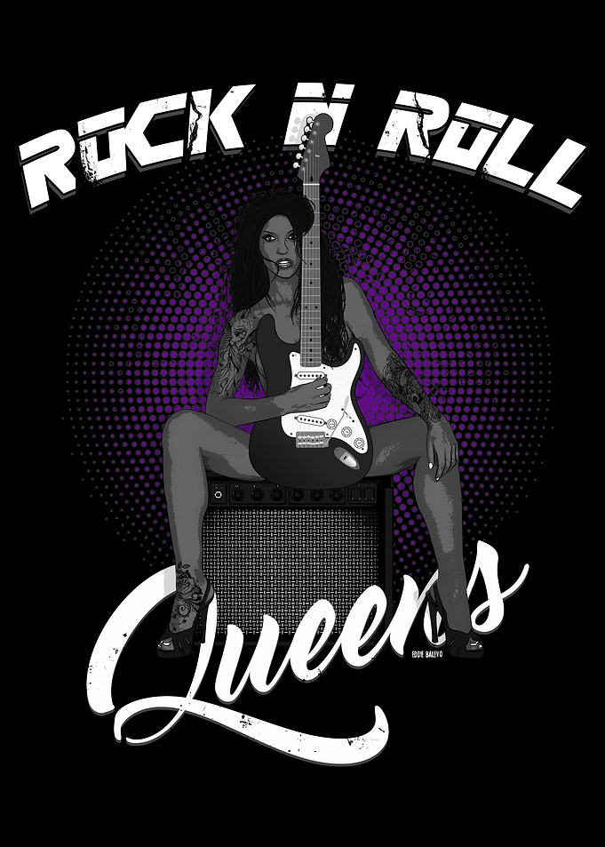 Rock and Roll Sexy Girl