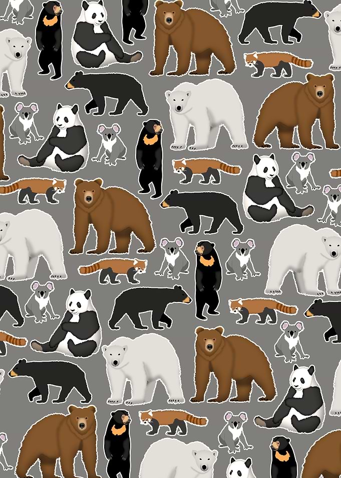 Bear redpanda koala
