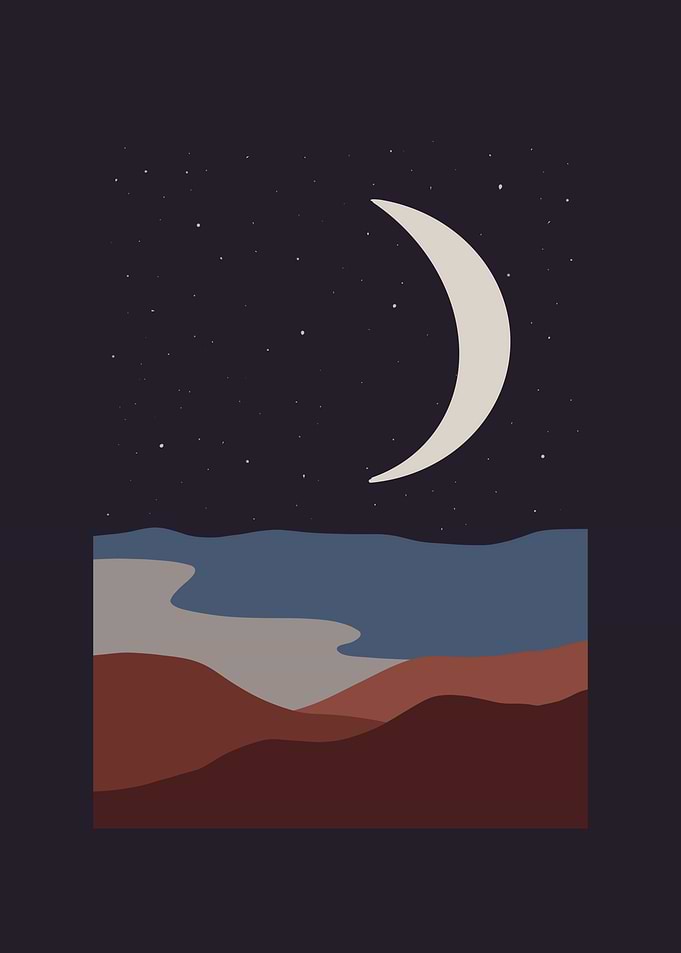 crescent moon
