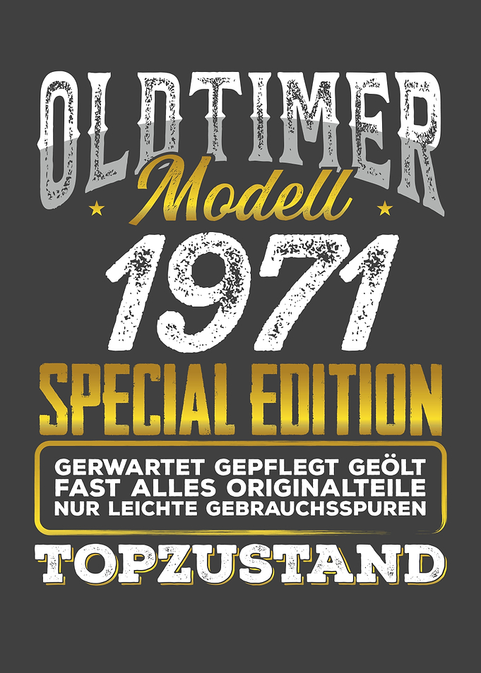 Classic car modell 1971