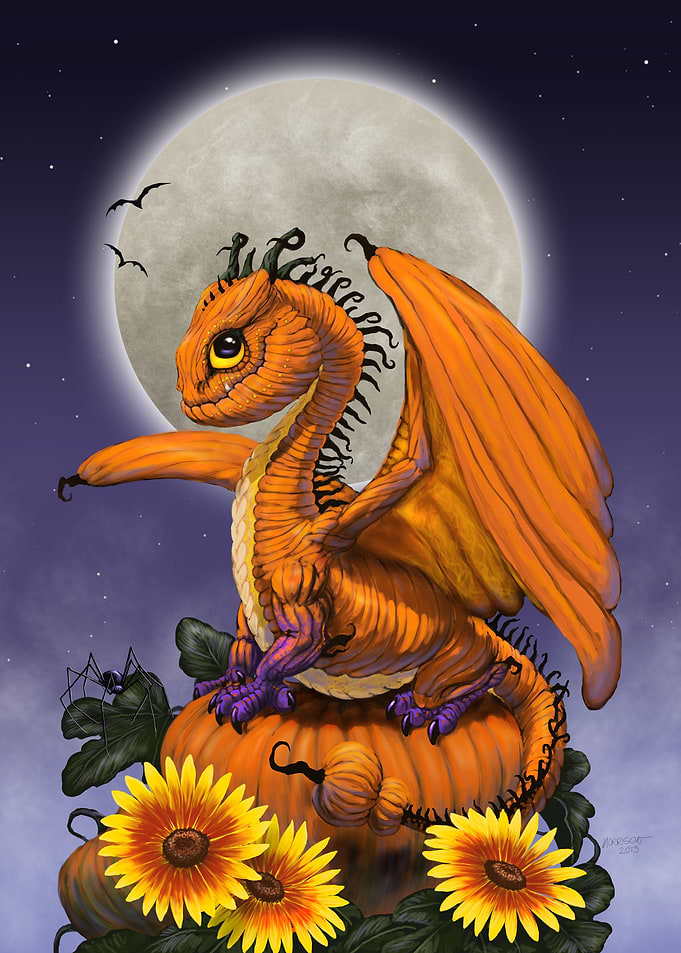 Pumpkin Dragon