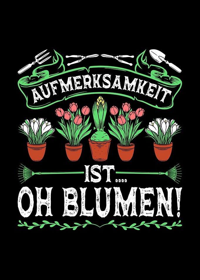 Blumen Gaertnerin Garten