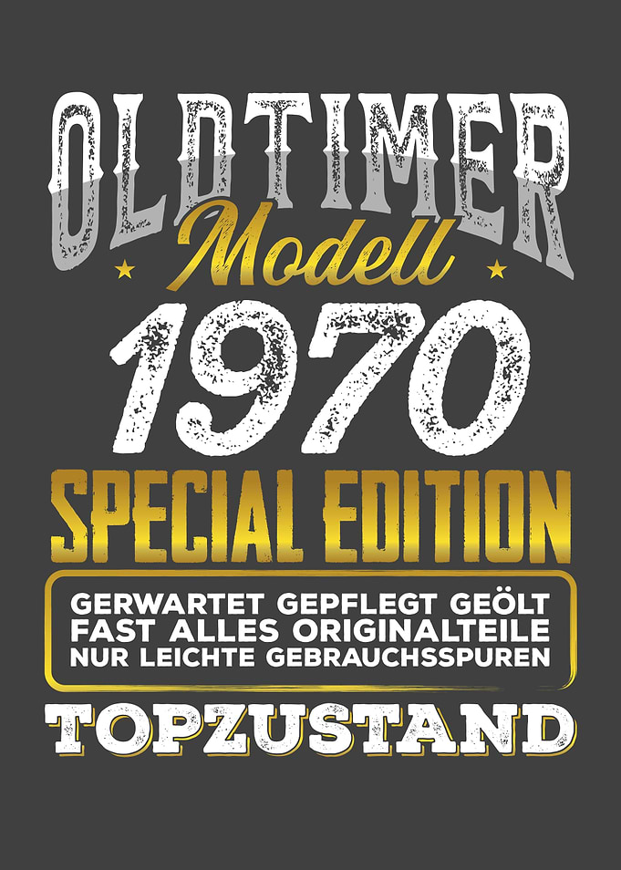 Classic car modell 1970