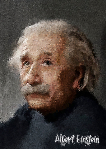 Albert Einstein Paintings