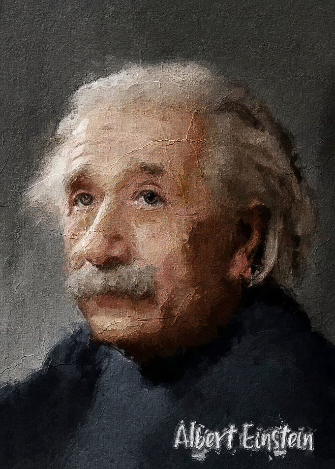 Albert Einstein Paintings