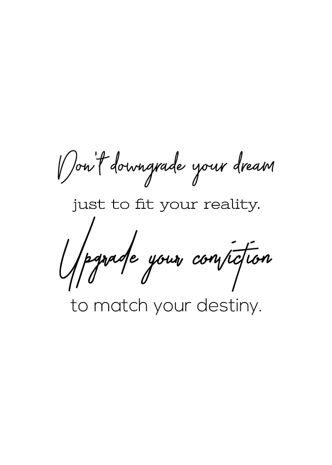 Dream Quotes Wall Poster