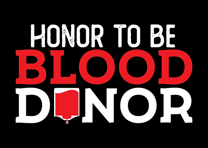Honor To Be Blood Donor