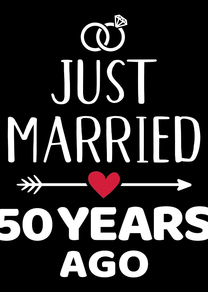 Just married 50 years ago