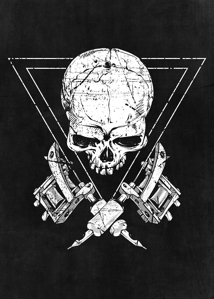 Tattoo Artist Skull