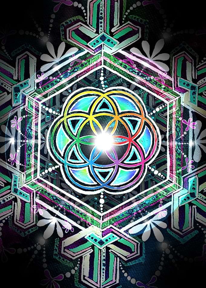 Seed of Life Gratitude Man