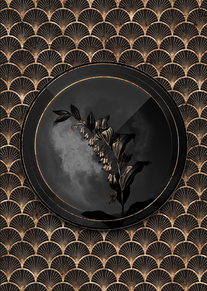 Gold Shadowy Solomons Seal