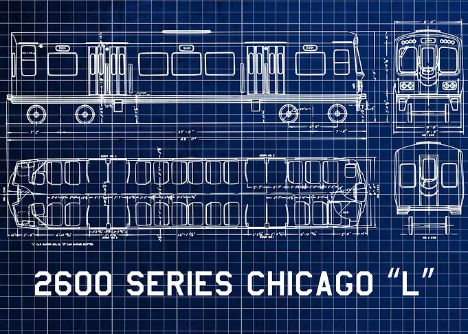 Blueprint of Chicago L