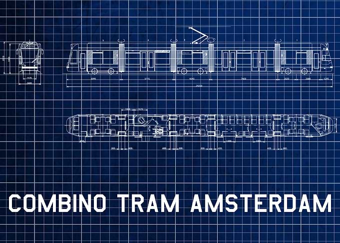 Blueprint of Combino Tram