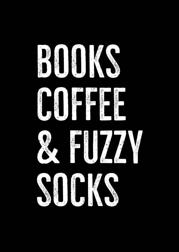 Books Coffee And Fuzzy