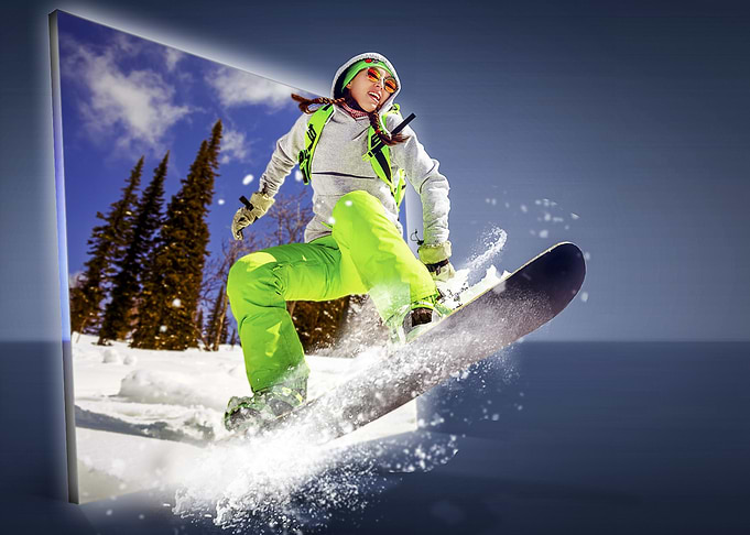 Manipulated Skier