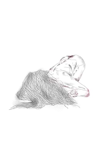 Woman in pain