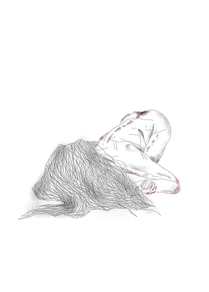 Woman in pain