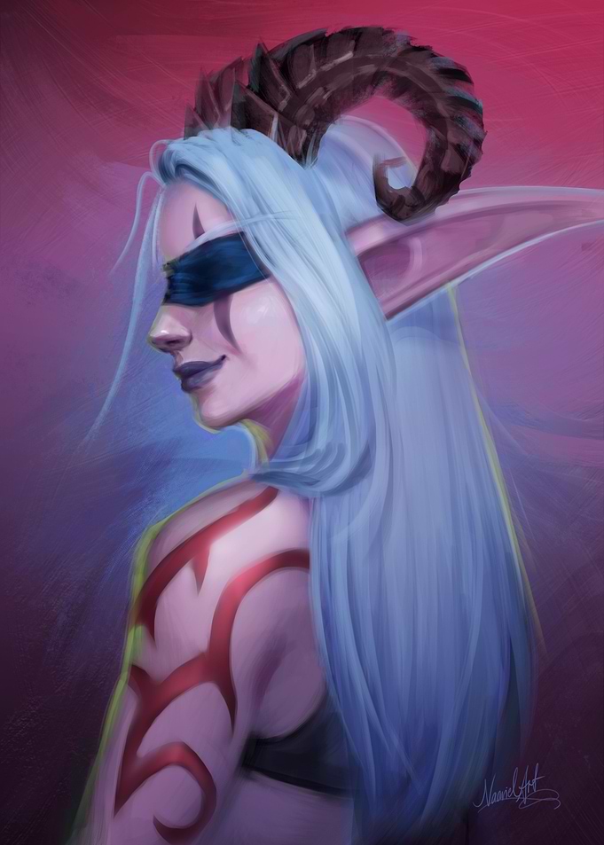 Demon Elf of the Night