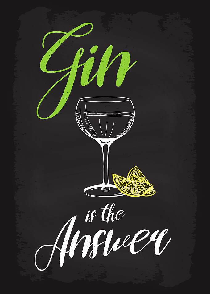 Gin is the Answer Cocktail