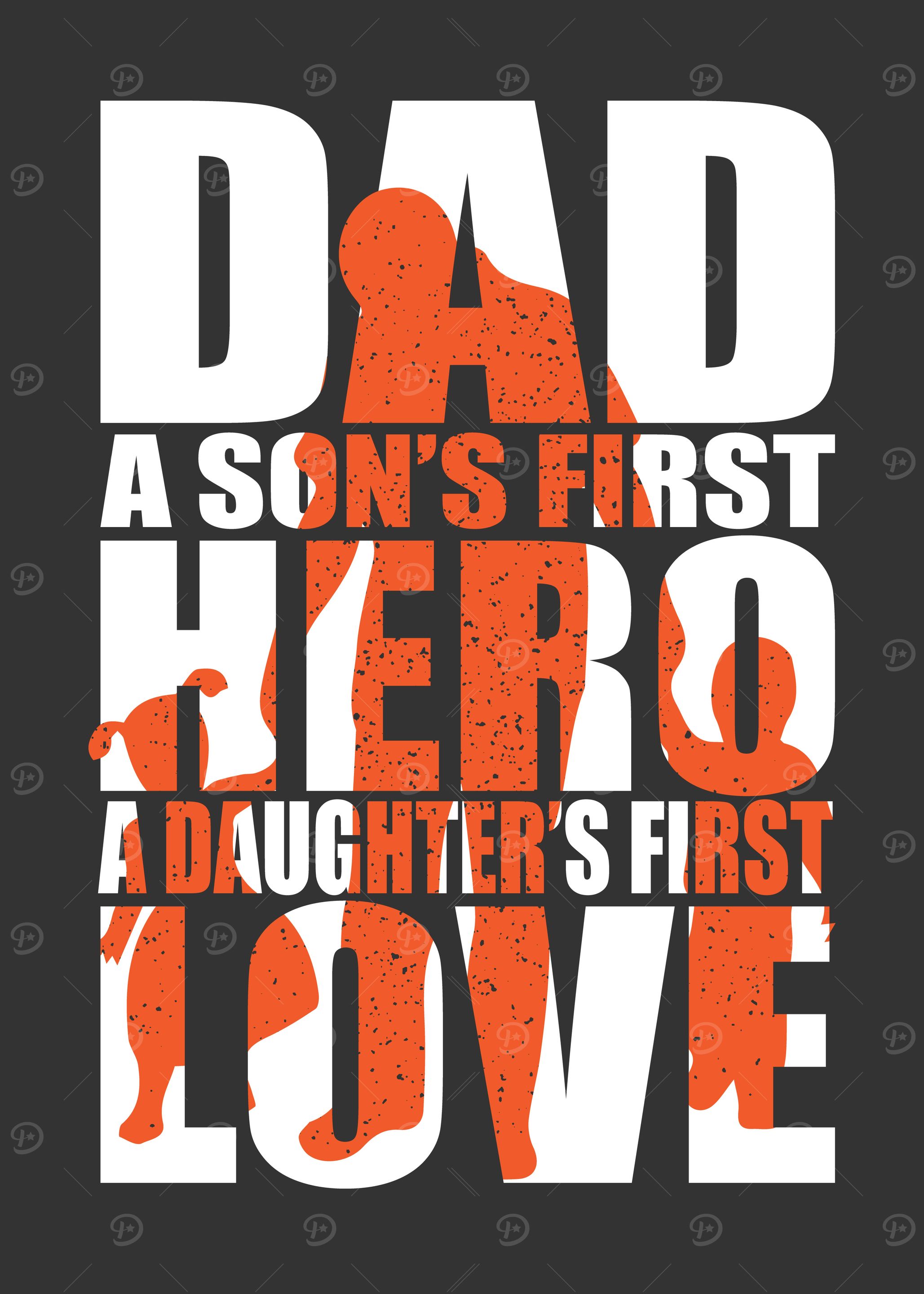 DAD A SONS FIRTS HERO A