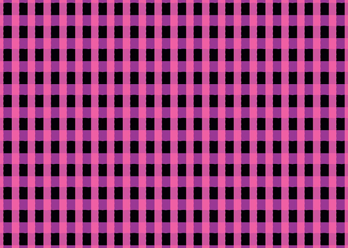 Colorful lines illusion