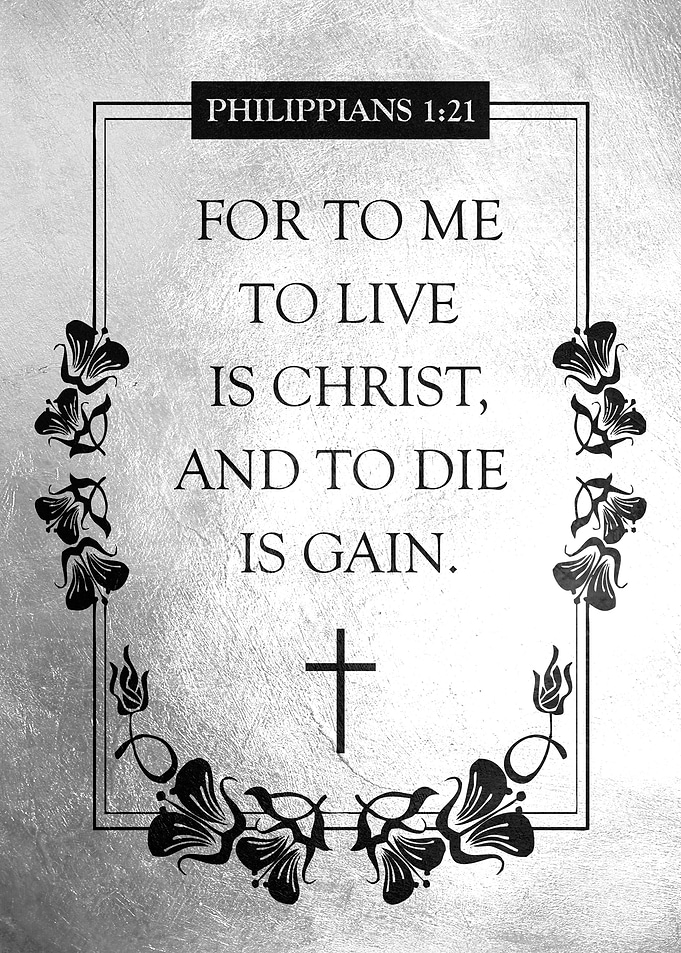 Philippians 1 21