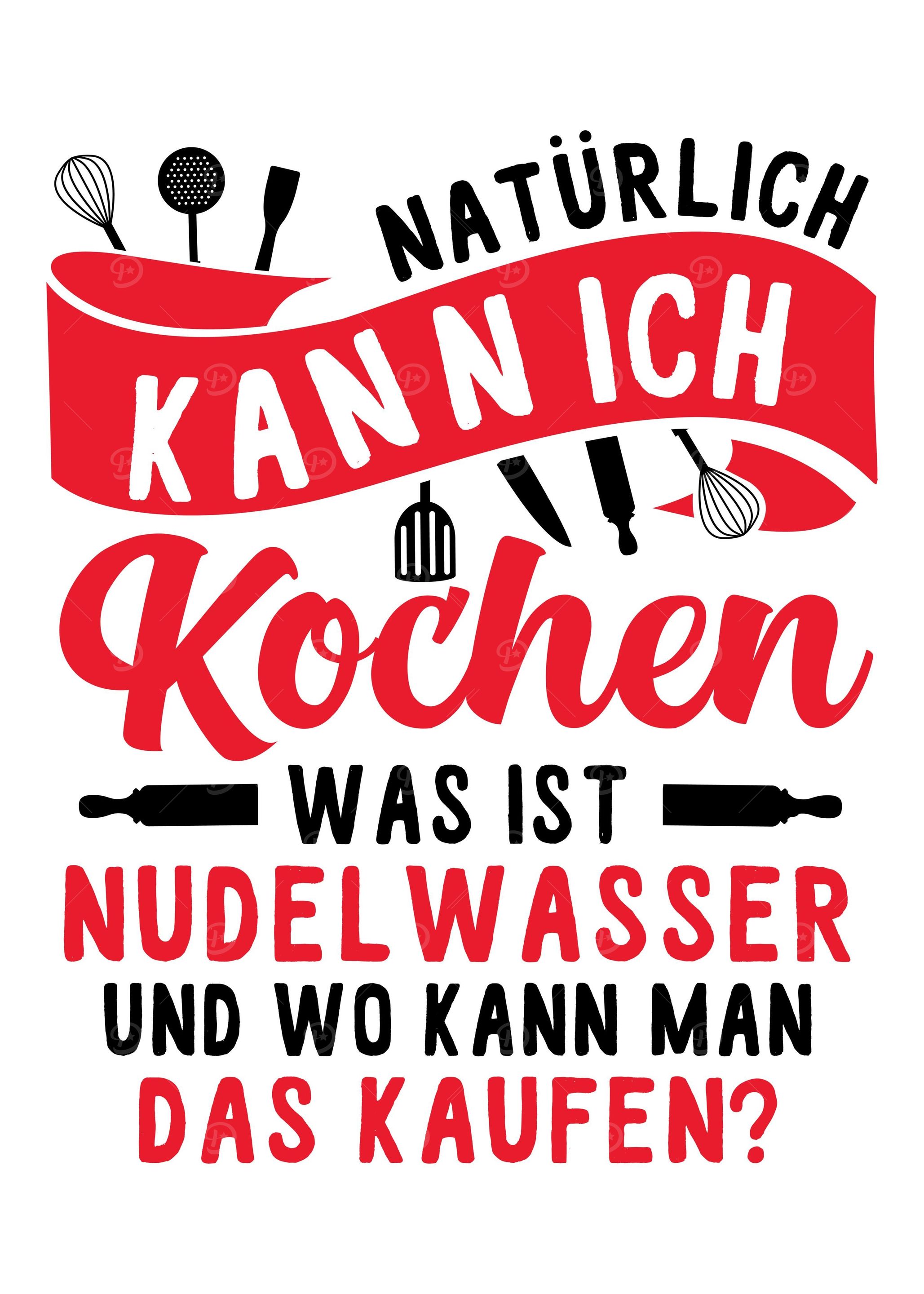 Witziger kochen Spruch