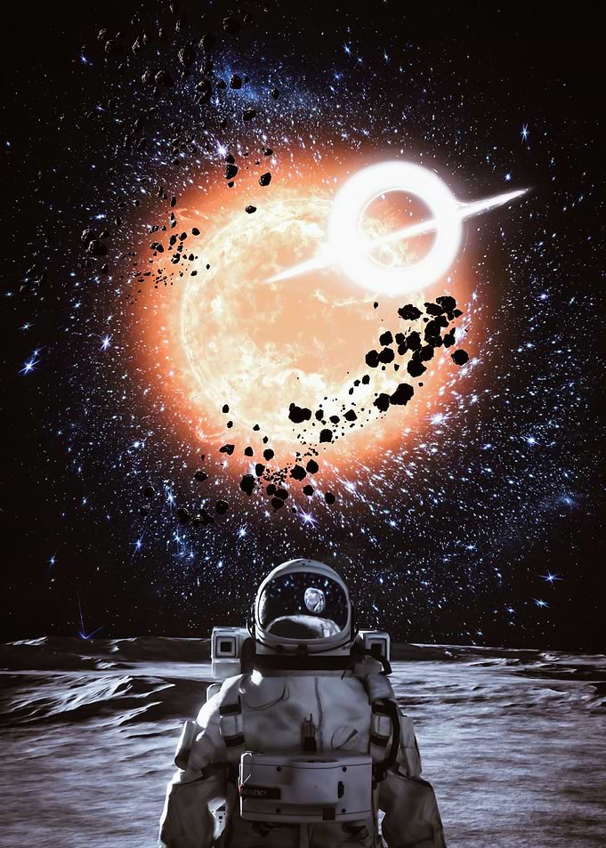 Astronaut Black Hole Sun