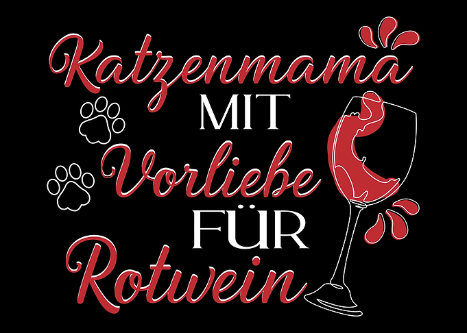 Toller Rotwein Spruch
