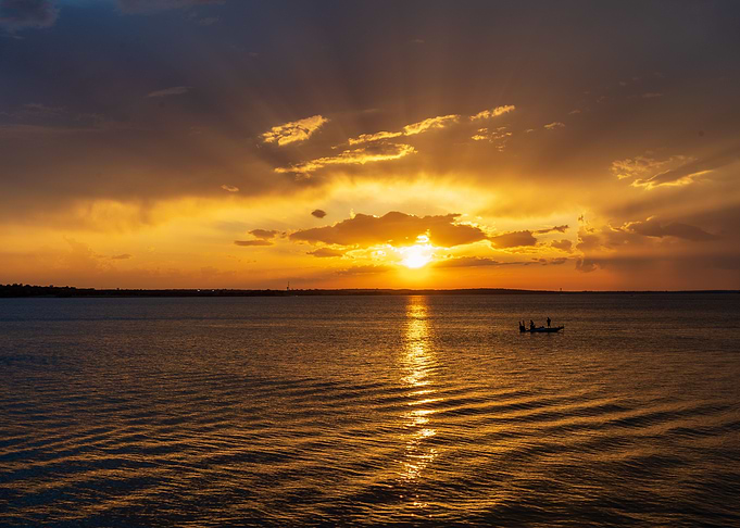 Sunset at Lakeside